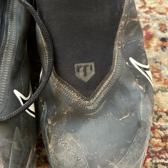 Nike Force Zoom Trout 8 Pro Metal Baseball Cleats Black Men Size 13 - Picture 9 of 12